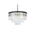 Elegant Lighting Sydney 9 Light 26" Wide Crystal Chandelier with Clear Royal Cut Crystals Matte Black