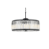 Elegant Lighting Chelsea 10 Light 36" Wide Crystal Drum Chandelier with Clear Royal Cut Crystals Matte Black