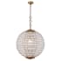 Elegant Lighting-1702D24-Full Fixture in Antique Gold Leaf