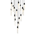 Elegant Lighting Aurora 36" Wide Crystal Chandelier Black
