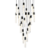 Elegant Lighting Aurora 42" Wide Crystal Chandelier Black