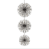 Elegant Lighting Vera 90 Light 50" Wide Crystal Sputnik Chandelier Black