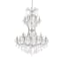 Elegant Lighting Maria Theresa 36 Light 46" Wide Crystal Chandelier with Clear Royal Cut Crystals Chrome