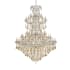 Elegant Lighting Maria Theresa 87 Light 72" Wide Crystal Chandelier with Golden Teak Royal Cut Crystals Chrome