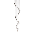 Elegant Lighting Eren 18 Light 20" Wide Crystal Multi Light Pendant Black