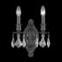Elegant Lighting Rosalia 2 Light 11" Tall Wall Sconce with Clear Royal Cut Crystals Dark Bronze