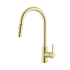 Elegant Lighting Luca 1.8 GPM Single Hole Pull Down Kitchen Faucet Brushed Gold