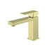 Elegant Lighting Jakob 1.5 GPM Single Hole Bathroom Faucet Brushed Gold