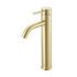 Elegant Lighting Victor 1.5 GPM Vessel Single Hole Bathroom Faucet Brushed Gold