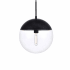Elegant Lighting Eclipse 12" Wide Pendant Black