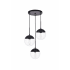 Elegant Lighting Eclipse 3 Light 18" Wide Multi Light Pendant Black