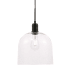 Elegant Lighting Gabe Single Light 10" Wide Pendant Black
