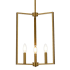 Elegant Lighting Vino 3 Light 14" Wide Pendant Brass