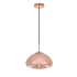 Elegant Lighting Reflection Single Light 11" Wide Pendant with a Glass Shade Copper