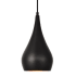 Elegant Lighting Nora 6" Wide Plug-In Mini Pendant Black