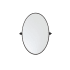 Elegant Lighting Everly 21" W x 32" H Transitional Oval Framed Bathroom Wall Mirror Black