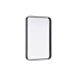 Elegant Lighting Remy 20"W x 30"H Rectangular Flat Medium Density Fiberboard (MDF) Framed Accent Mirror Black