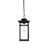 Elegant Lighting Mercer 7" Wide Outdoor Mini Pendant Black