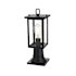 Elegant Lighting Venango 16" Tall Post Light Black