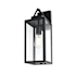Elegant Lighting Hilton 18" Tall Outdoor Wall Sconce Black