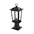 Elegant Lighting Berks 17" Tall Post Light Black