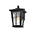 Elegant Lighting Bodine 12" Tall Outdoor Wall Sconce Black