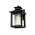 Elegant Lighting Judson 12" Tall Outdoor Wall Sconce Black