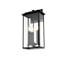 Elegant Lighting Kaysen 3 Light 18" Tall Outdoor Wall Sconce Black