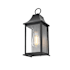 Elegant Lighting Shepard 15" Tall Outdoor Wall Sconce Black