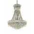 Elegant Lighting Primo 14 Light 24" Wide Crystal Empire Chandelier with Clear Royal Cut Crystals Chrome