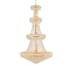 Elegant Lighting Primo 42 Light 48" Wide Crystal Empire Chandelier with Clear Royal Cut Crystals Gold