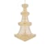 Elegant Lighting Primo 48 Light 54" Wide Crystal Empire Chandelier with Clear Royal Cut Crystals Gold