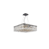 Elegant Lighting Maxime 12 Light 24" Wide Crystal Chandelier with Clear Royal Cut Crystals Black