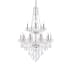 Elegant Lighting Verona 15 Light 33" Wide Crystal Chandelier with Clear Royal Cut Crystals Chrome