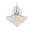 Elegant Lighting Toureg 15 Light 31" Wide Crystal Chandelier with Clear Royal Cut Crystals Chrome