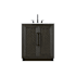 Elegant Lighting Chase 30" Free Standing Single Basin Vanity Set with Cabinet and Engineered Stone Vanity Top Chocolate Oak