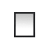 Elegant Lighting Aqua 30" W x 36" H Traditional Rectangular Framed Bathroom Wall Mirror Black
