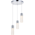 Elegant Lighting Constellation 3 Light 12" Wide LED Suspension Multi Light Pendant Chrome
