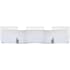 Elegant Lighting Pollux 6 Light 22" Wide Integrated LED Bathroom Vanity Light Chrome