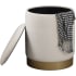 OT1015 storage ottoman in Beige 