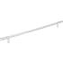 Elements Naples 16-3/8" (416mm) Center to Center Solid Steel Cabinet Bar Handle / Drawer Bar Pull with Mounting Hardware Polished Chrome