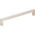 Elements Stanton 6-5/16" (160 mm) Center to Center Square Cabinet Handle / Drawer Pull Satin Nickel