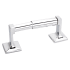 Elements Bridgeport Wall Mounted Spring Bar Toilet Paper Holder Polished Chrome