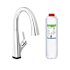 Elkay Single Hole 2-in-1 Kitchen Faucet with Filtered Drinking Water Chrome