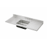 Elkay Gourmet Lustertone Stainless Steel 60" x 25" Single Basin Sink top Kitchen Sink with 7-1/2 Depth Stainless Steel