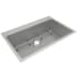 Elkay Crosstown 33" Drop-In / Undermount Single Basin Stainless Steel Kitchen Sink with Basin Rack 0 Faucet Holes