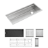 Elkay Circuit Chef 45-1/2" Undermount Single Basin Stainless Steel Kitchen Sink with Basin Rack, Colander and Cutting Board Stainless Steel / Black