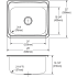 Elkay-DCR252212-Specification Image