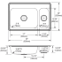 Elkay-DEMR23322R-Line Drawing