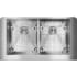 Elkay Crosstown 35-7/8" Farmhouse Double Basin Stainless Steel Kitchen Sink with Basin Rack and Basket Strainer Stainless Steel